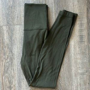 LULULEMON Align HR Leggings in Dark Olive (28” / Size 4)